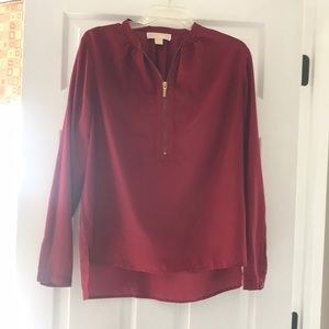 Michael Kors Red Blouse